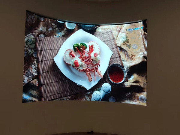 尼木室内P2.5弧形LED屏
